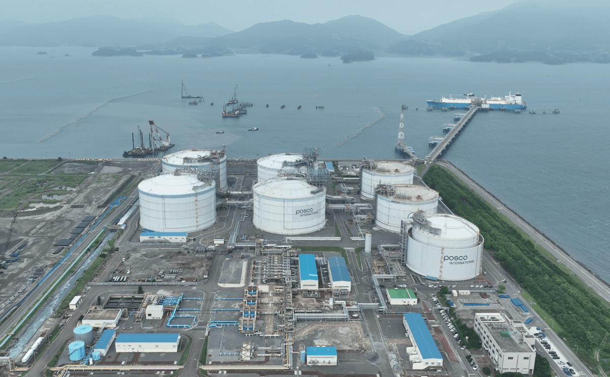 Innovative Cryogenic High-Manganese Steel Implemented in Gwangyang LNG Terminal 1