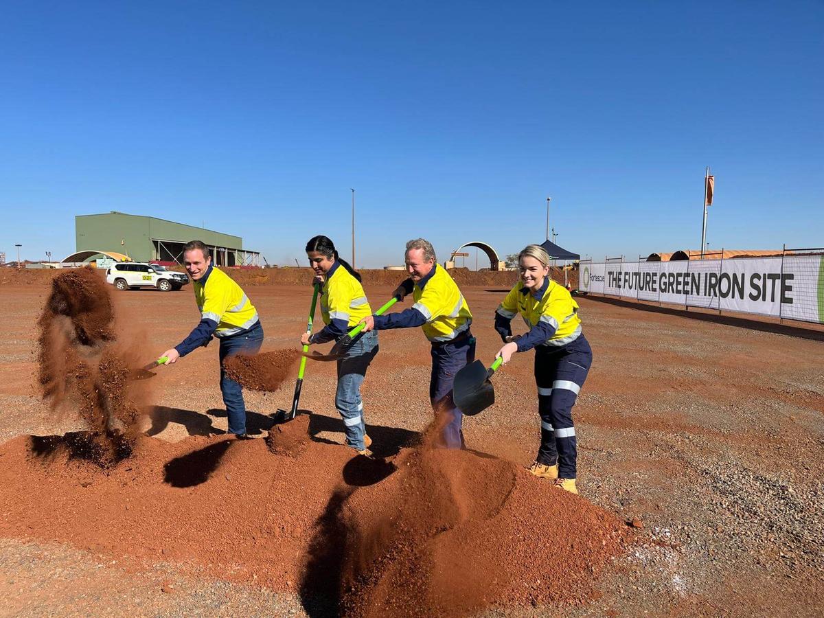 Fortescue Pioneers Green Metal Project in Western Australia with Hydrogen Innovation