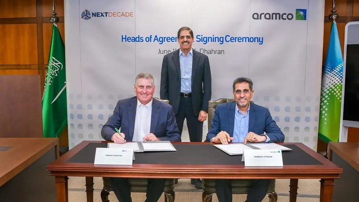 Aramco and NextDecade strike long-term LNG supply deal