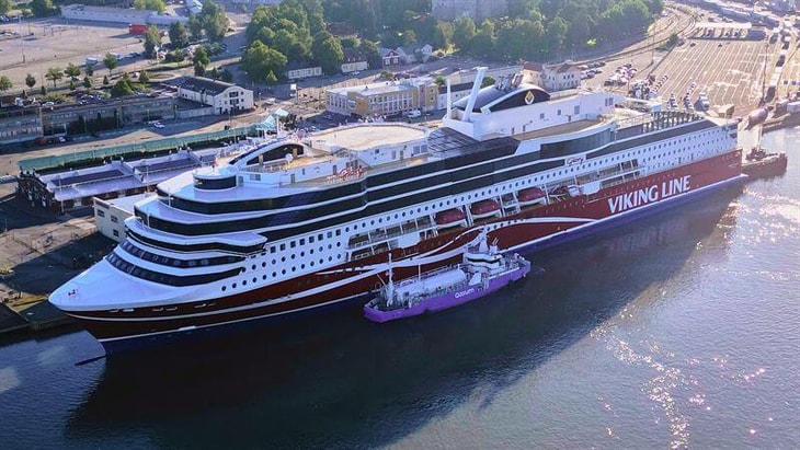 Viking Line cuts emissions 90% with BioLNG on Baltic Sea route