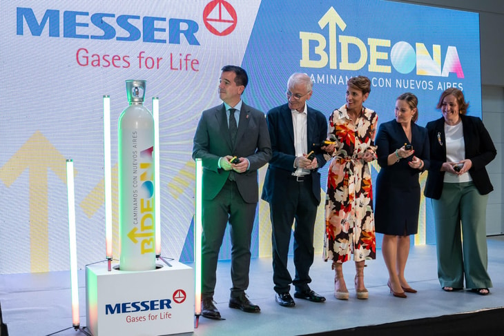 Messer opens new cylinder filling plant in Estella, Spain