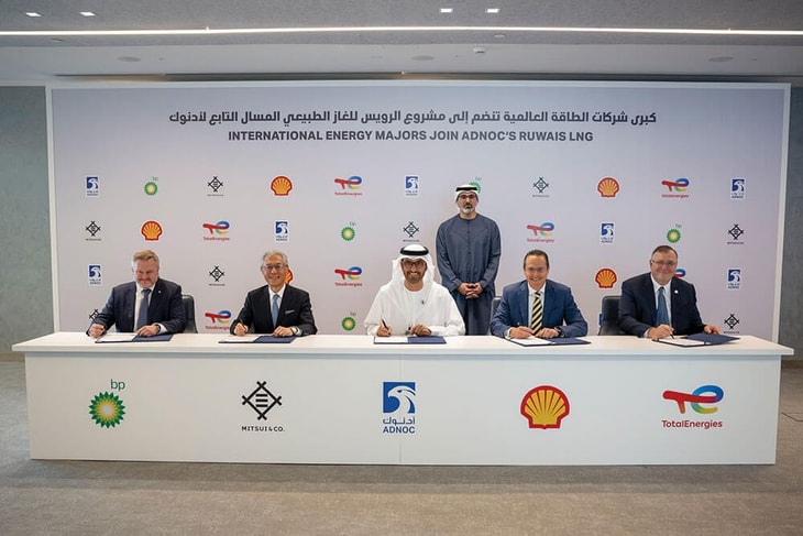 Shell, TotalEnergies, Mitsui, bp acquire 10% stakes in Ruwais LNG