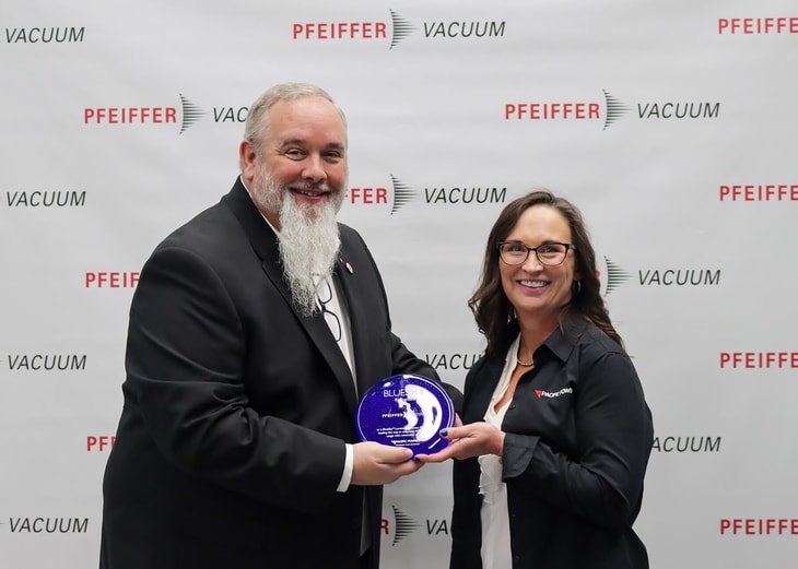 Pfeiffer Vacuum Valves & Engineering recognised for sustainability