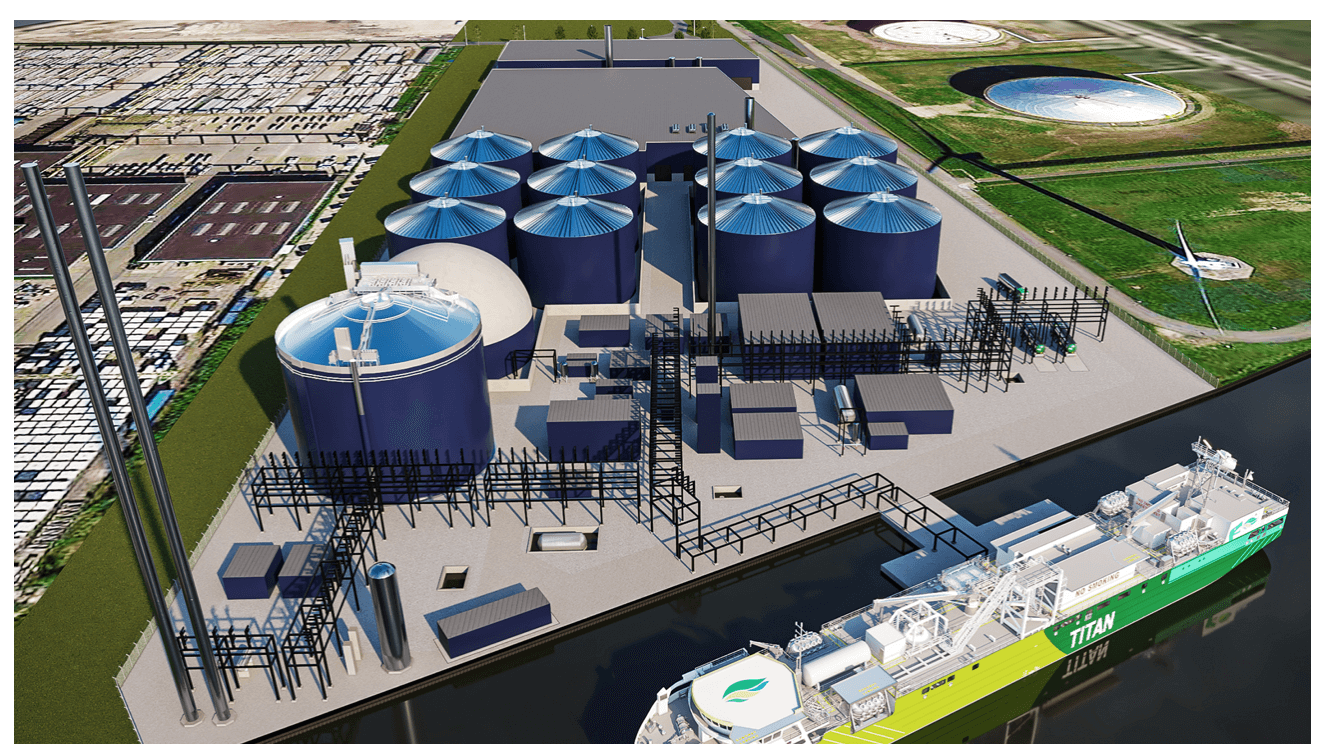 Titan build 'largest' bio-LNG plant Port of